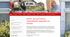 Desktop Screenshot of hendriklange.de